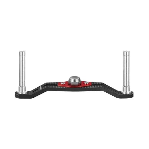 RL - Angelrollentuning - Gomexus Crank 85mm Carbon Handle | ohne Knobs (8x5mm) - Handle - Rot - 