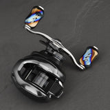 Gomexus Galaxy 100mm Handle mit 22 mm Titanium Flame Knobs (8x5mm)-Handle-Gomexus-RL-Angelrollentuning