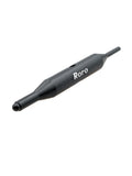 Ein schwarzes, doppelseitig gestaltetes Metallwerkzeug von Roro Lure, ein Endes rund, das andere leicht zulaufend-perfekt als Bearing Pull Tool für Angelrollen- oder Kugellager-Wartung. Abgebildet vor weißem Hintergrund.