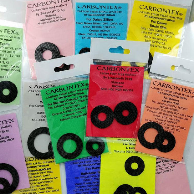 RL - Angelrollentuning - Bremsscheiben Carbontex | Daiwa Baitcasterrolle - Set A - 