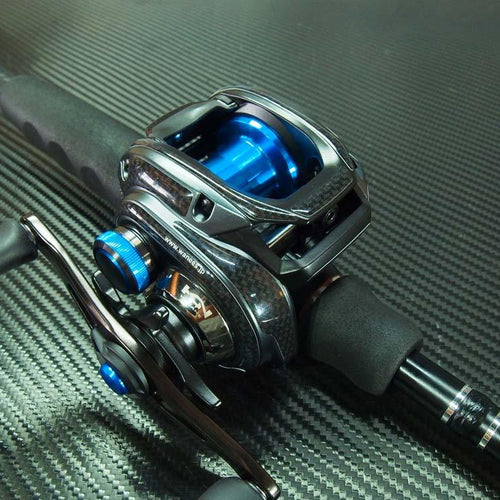 Aufkleber-Kit Shimano SLX DC-Aufkleber-Wanees-Schwarz-Carbon (Kurbel Links)-RL-Angelrollentuning